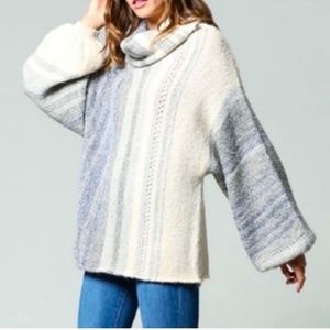Anthropologie Fate Cowl Neck Sweater